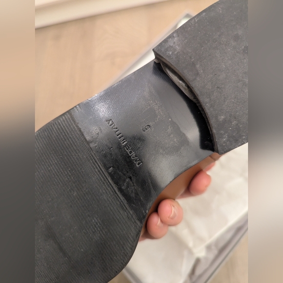 Everlane The Square Toe Chelsea Boot in Peanut Size 6 - Picture 8 of 8